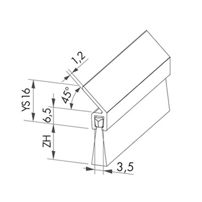 Brosse strip