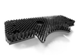 Brosse plate